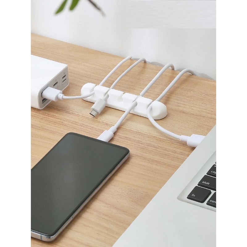 Silicone Cable Holder Clips HighPerformance SelfAdhesive USB Management Wire Organizer 2