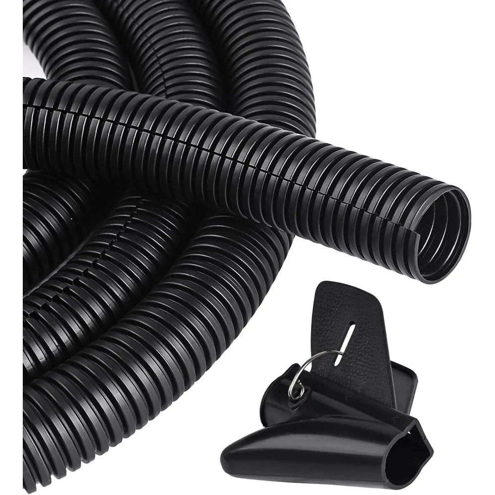 114 In Flame Retardant Split Wire Loom HighPerformance Flexible Cord Protector With Installation T 0