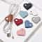 Mini Heart Leather Cable Winder HighPerformance HeartShaped Cord Organizer Headphone Wire Holder 0