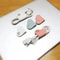 Mini Heart Leather Cable Winder HighPerformance HeartShaped Cord Organizer Headphone Wire Holder 3