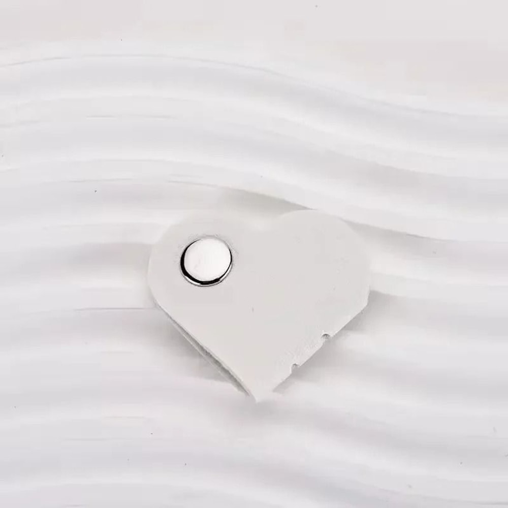 Mini Heart Leather Cable Winder HighPerformance HeartShaped Cord Organizer Headphone Wire Holder 7
