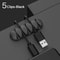 Smart Silicone Cable Holder HighPerformance Flexible Cord Management Network Wire Organizer 10