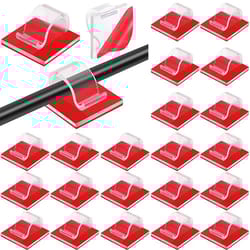 self-adhesive usb cable organizer clip – high-performance desktop wire winder & cord protector