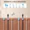 Adjustable Magnetic Cable Clips HighPerformance UnderDesk Wire Management Smooth Cord Holder 4