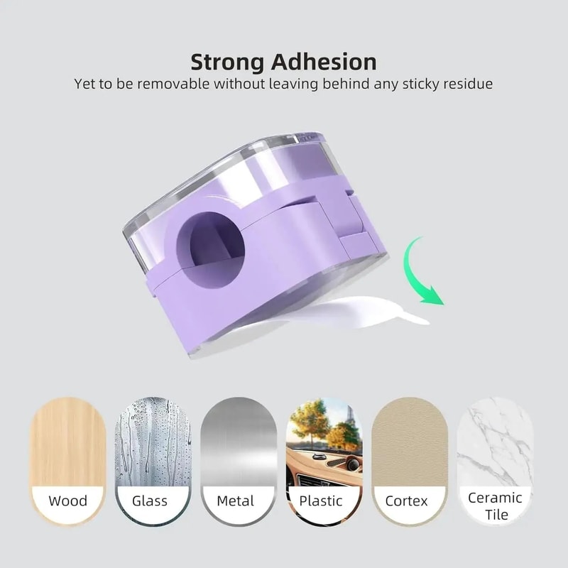 Adjustable Magnetic Cable Clips HighPerformance UnderDesk Wire Management Smooth Cord Holder 5