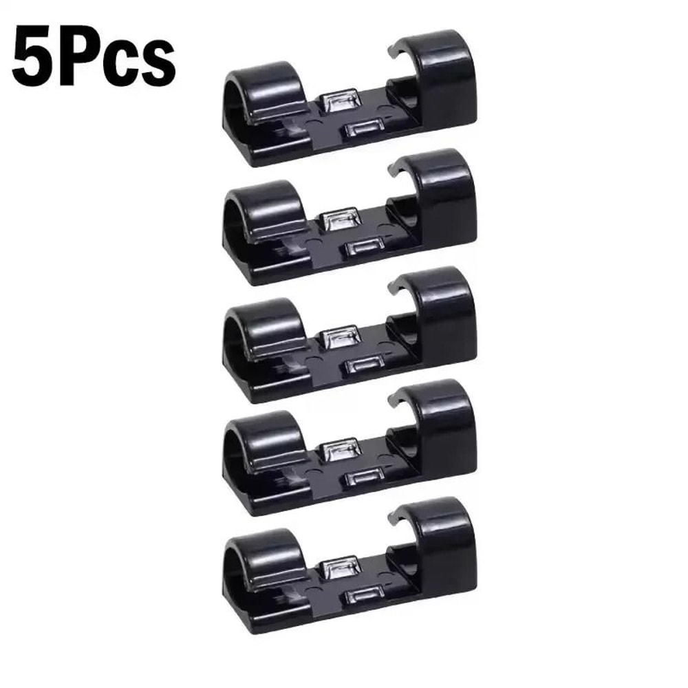 SelfAdhesive Desktop Cable Clips HighPerformance PC Mouse USB Power Cord Organizer 7