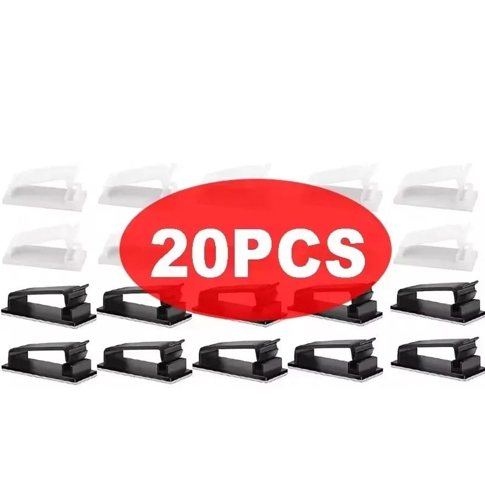 SelfAdhesive Cable Organizer Clips HighPerformance Car USB Data Cable Decorative Cord Manager 15