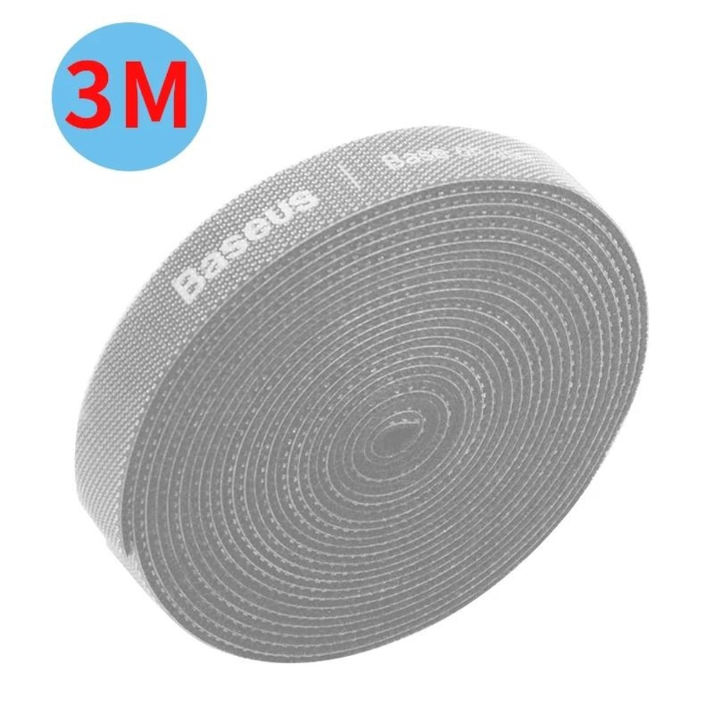 Baseus Free Cut Cable Organizer HighPerformance Reusable Wire Ties Charger Protector 9