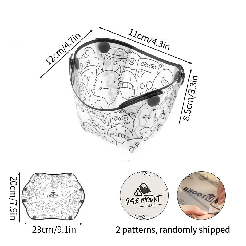 Collapsible Outdoor Camping Bowl Set HighPerformance Ultralight Foldable Tableware Portable Picni 7