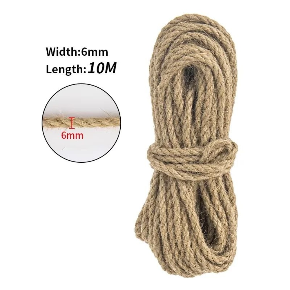 Premium Natural Sisal Rope HighPerformance Cat Tree Repair DIY Scratching Post Replacement 9