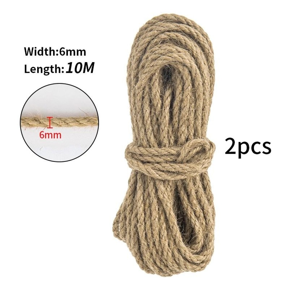 Premium Natural Sisal Rope HighPerformance Cat Tree Repair DIY Scratching Post Replacement 7