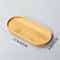 Mini Bamboo Decorative Tray HighPerformance Creative Coffee Cup Mat Wood Flower Pot Saucer 9