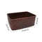 Woven Seagrass Wicker Storage Basket HighPerformance Rectangular Straw Rattan Sundries Organizer 9