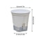 Transparent SelfWatering Plant Pot HighPerformance Plastic Planter With Precision Drainage Holes 9