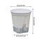 Transparent SelfWatering Plant Pot HighPerformance Plastic Planter With Precision Drainage Holes 10