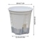Transparent SelfWatering Plant Pot HighPerformance Plastic Planter With Precision Drainage Holes 11