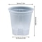 Transparent SelfWatering Plant Pot HighPerformance Plastic Planter With Precision Drainage Holes 14