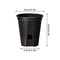 Transparent SelfWatering Plant Pot HighPerformance Plastic Planter With Precision Drainage Holes 15
