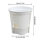 Transparent SelfWatering Plant Pot HighPerformance Plastic Planter With Precision Drainage Holes 6