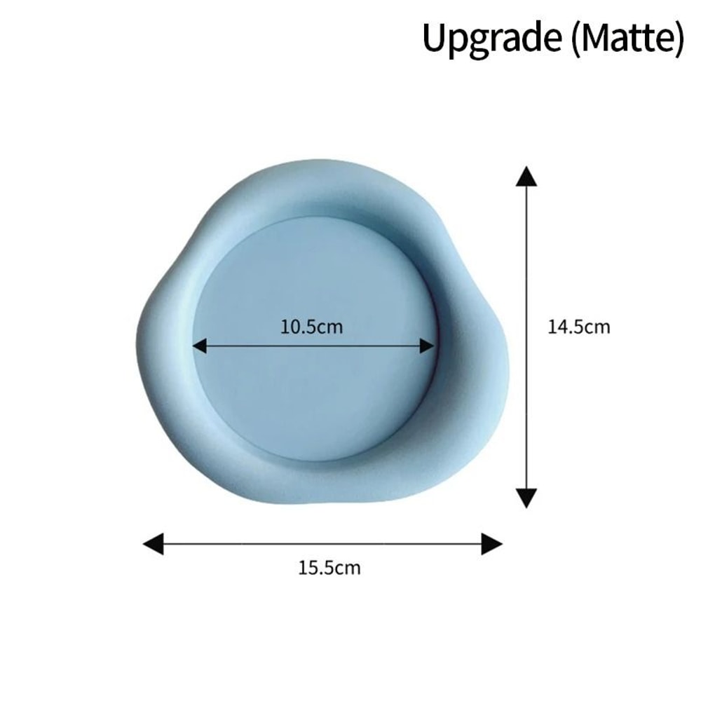 Cloud Shape Silicone Coasters HighPerformance Imitation Ceramic Heat Insulation NonSlip Drink Mat 6