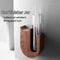 Cat Whisker Storage Jar HighPerformance Wooden Test Tube Vase Pet Hair Keepsake Magnet 0