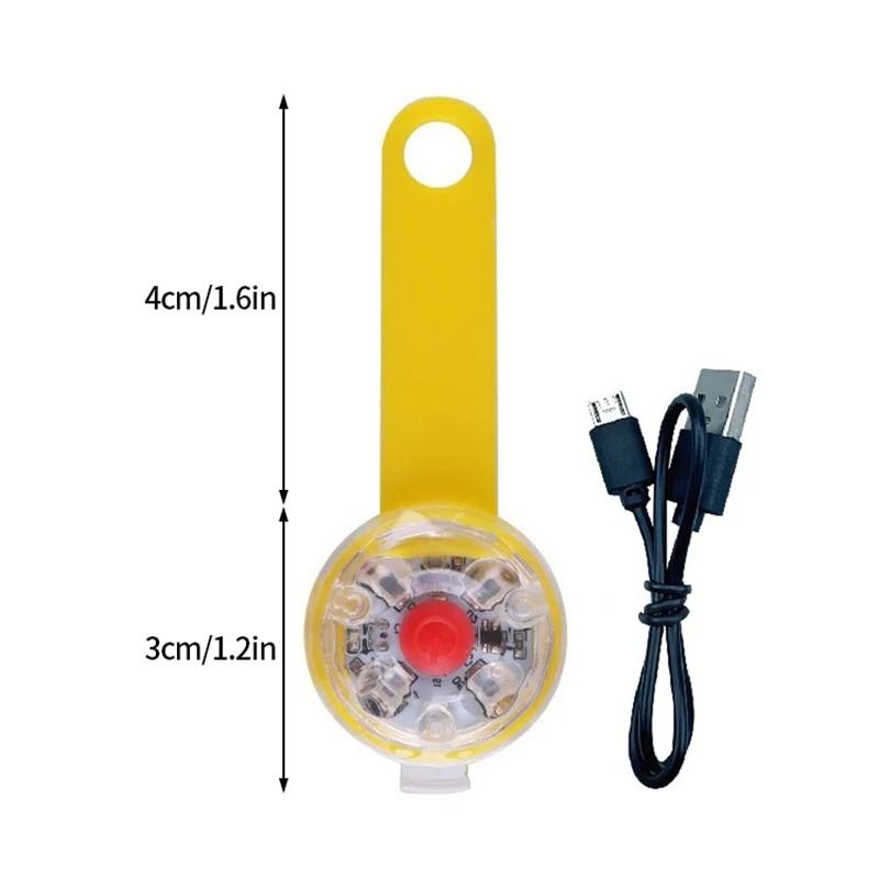 LED Dog Safety Pendant HighPerformance Rechargeable Night Flashing Puppy Flashlight Pet Accessory 11