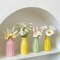 Modern Ceramic Bud Vase HighPerformance Candy Color Small Flower Vase Desktop Ornament 2