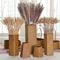 Natural Seaweed Weave Vase HighPerformance Pastoral Rattan Bamboo Floral Arrangement Basket 4