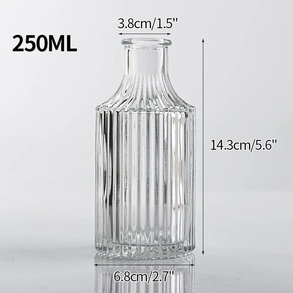 Mini Transparent Nordic Glass Vase HighPerformance Hydroponic Plant Vase Modern Living Room Ornam 11