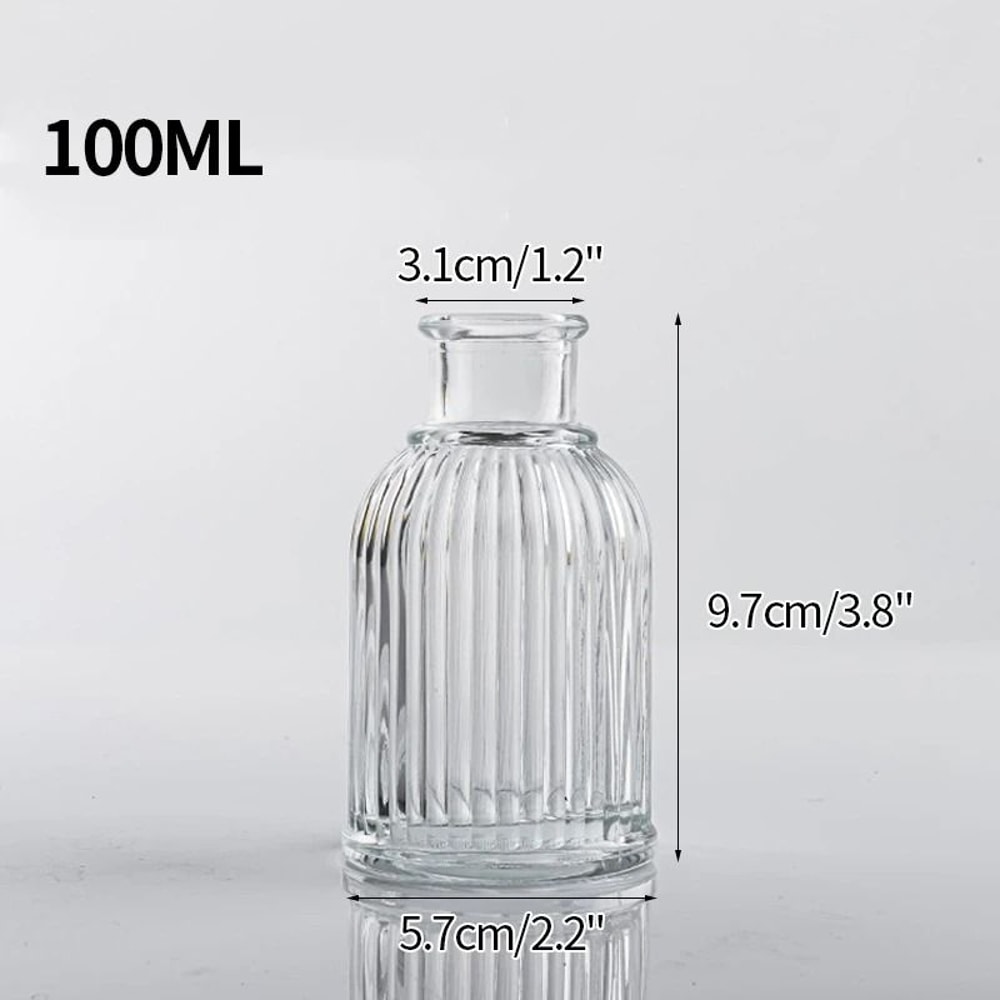 Mini Transparent Nordic Glass Vase HighPerformance Hydroponic Plant Vase Modern Living Room Ornam 8