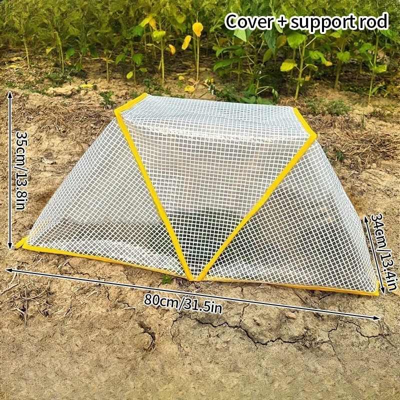 PopUp Mini Greenhouse HighPerformance Winter Plant Warm Cover Freeze Protection Tent 6