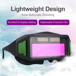 professional auto-darkening welding glasses – high-performance tig mig mma eye protection goggles