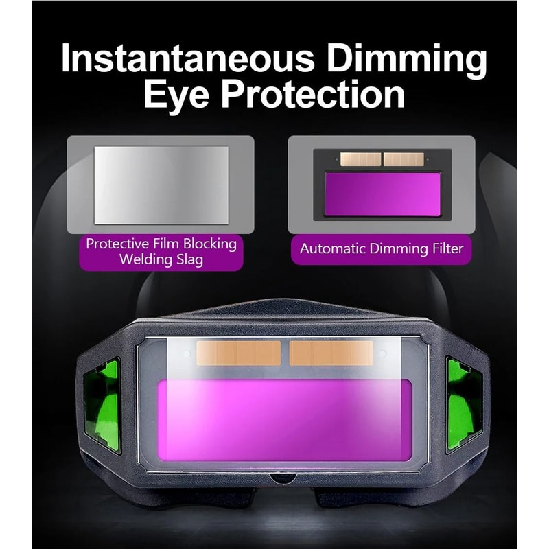 Professional AutoDarkening Welding Glasses HighPerformance TIG MIG MMA Eye Protection Goggles 4