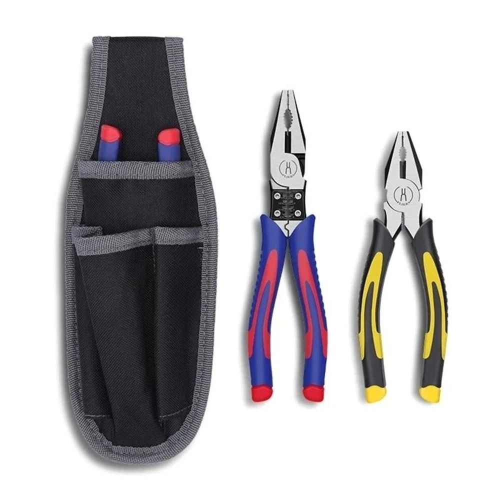 Small Portable Hip Tool Bag HighPerformance Electrician Waist Gadget Pouch Durable Polyester Tool 2