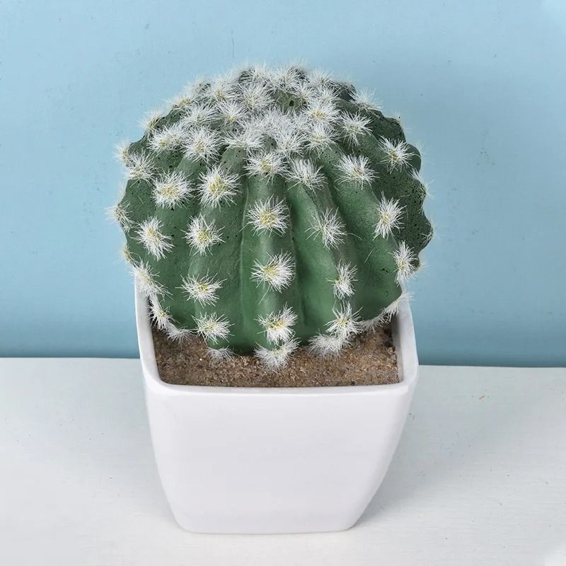 Mini Realistic Fake Cactus HighPerformance Artificial Succulent Without Pot Cute Potted Plant Dec 13