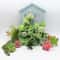 12Piece Green PVC Succulent Set HighPerformance Faux Plant Collection For Home Garden Small Bonsa 5