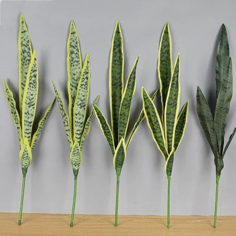 Artificial Tiger Skin Orchid HighPerformance 303in Agave Succulent Simulated IndoorOutdoor Green 0