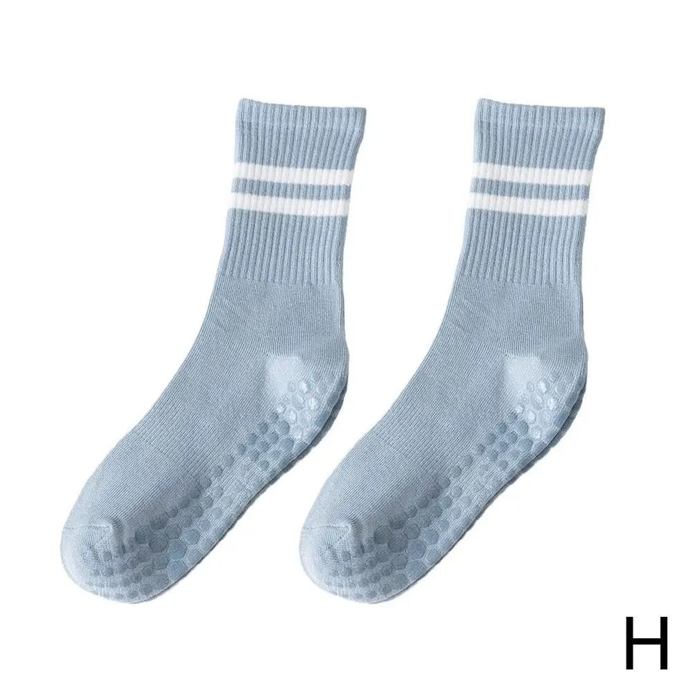 Professional MidTube Sports Socks HighPerformance NonSlip Silicone Fitness Socks Gym Pilates Yoga 13