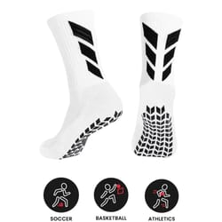 professional anti-slip football socks – high-performance sports training, yoga & hospital grip socks