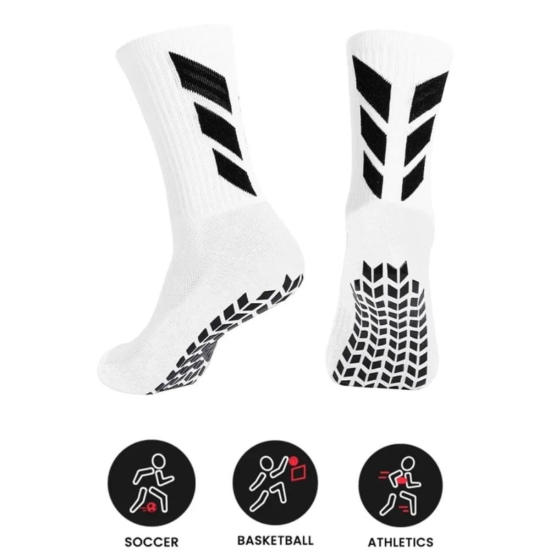 Professional AntiSlip Football Socks HighPerformance Sports Training Yoga Hospital Grip Socks 6