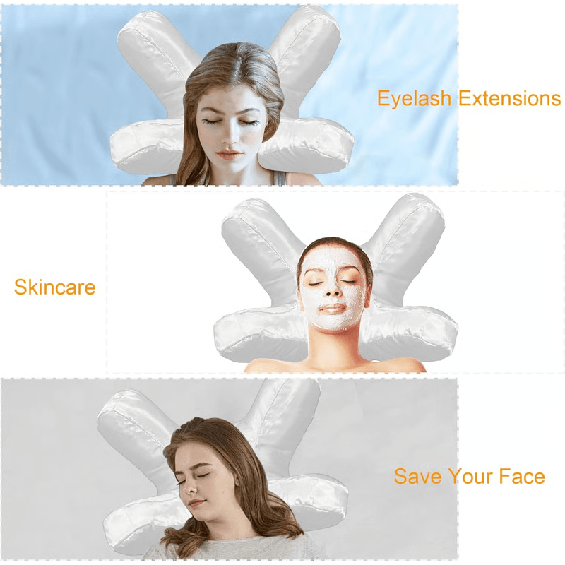 Memory Foam Face Pillow For Beauty Sleep Reduced Sleep Lines Neck Comfort 10