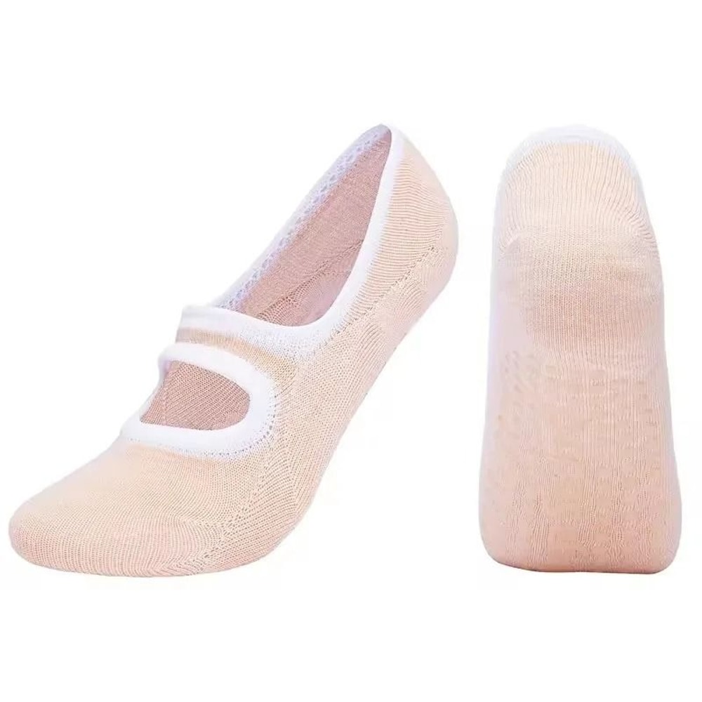 Plus Size MultiColored Yoga Socks HighPerformance AntiSlip Pilates Ballet Fitness Socks 10