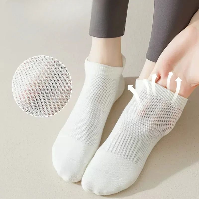 Mesh Breathable Yoga Socks HighPerformance LowCut Fitness Socks Professional NonSlip Pilates Gear 1