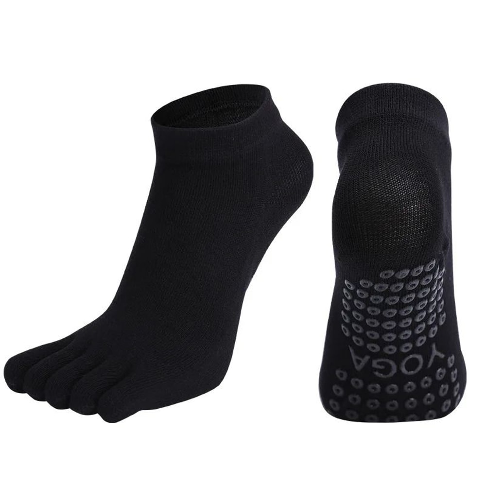 FiveFinger NonSlip Yoga Socks HighPerformance Pilates Dance Gym Socks With QuickDry Elasticity 7