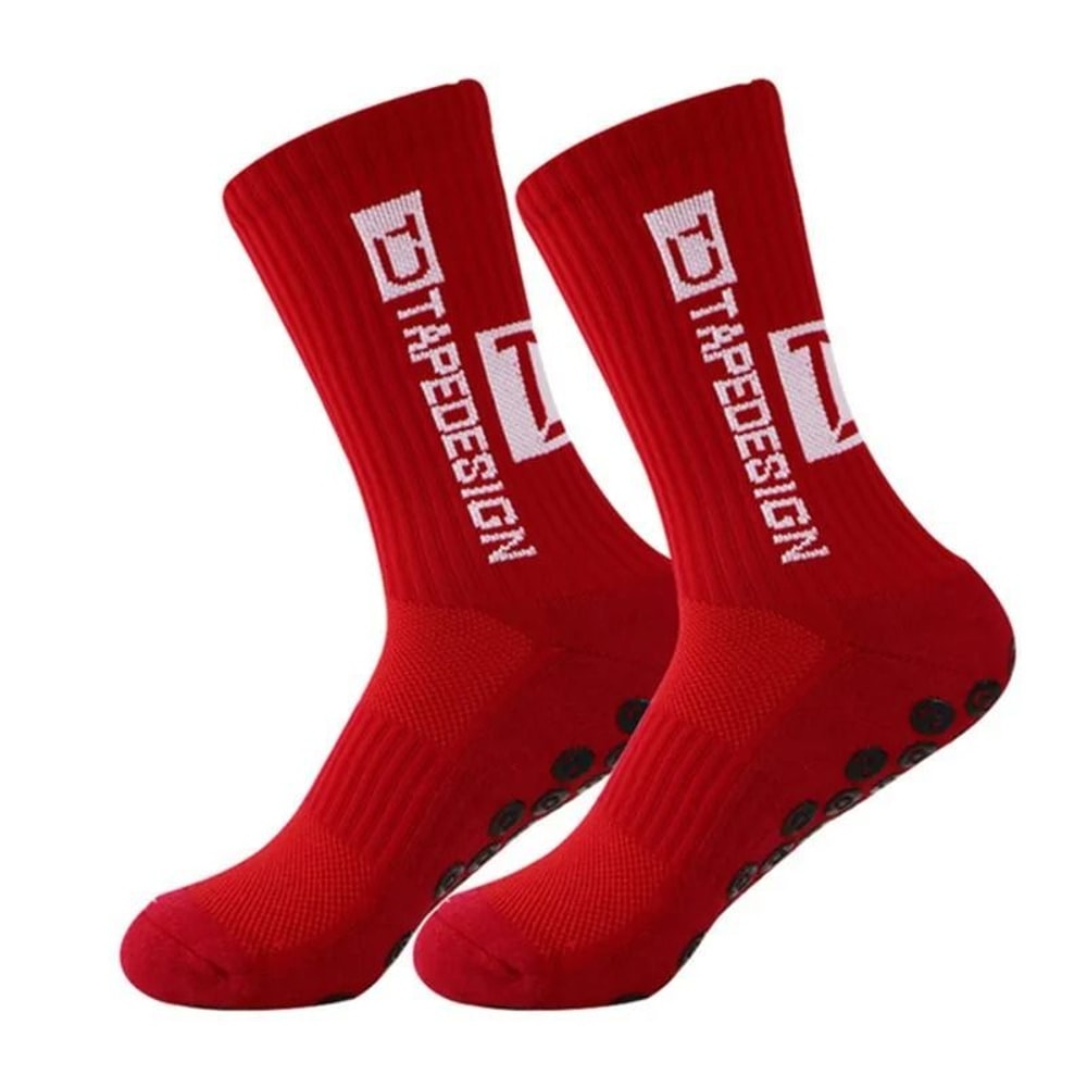 2025 AntiSlip Tape Football Socks HighPerformance MidCalf Soccer Grip NonSlip Sports Gear 10