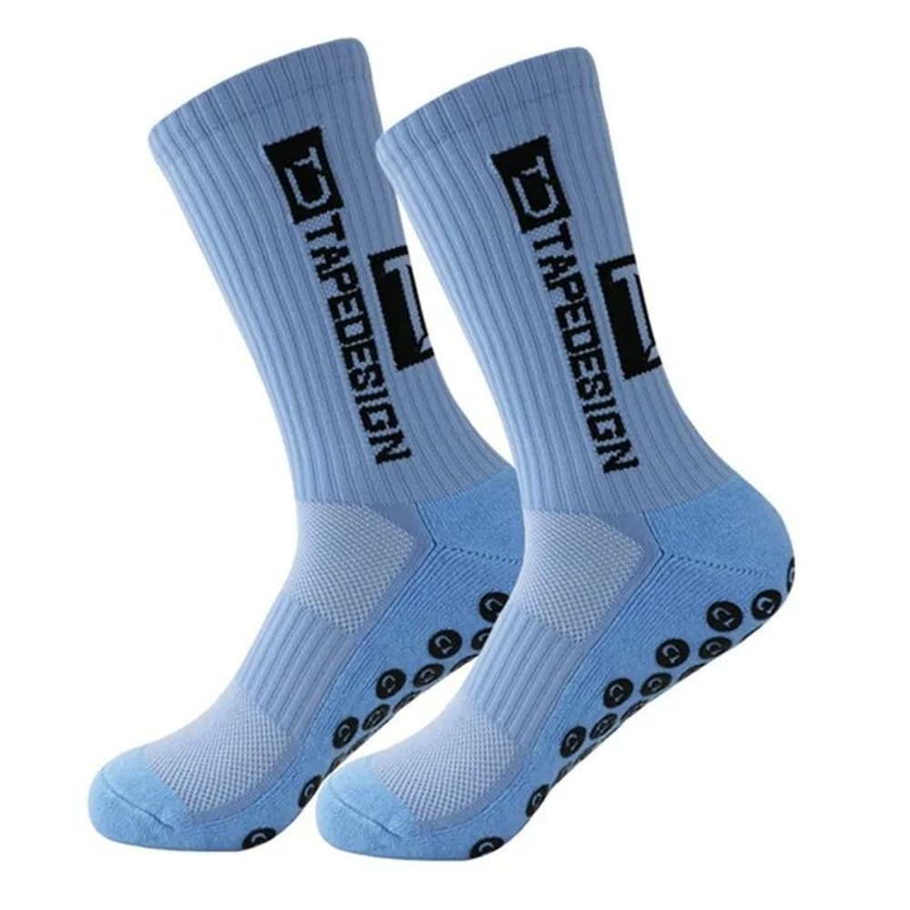 2025 AntiSlip Tape Football Socks HighPerformance MidCalf Soccer Grip NonSlip Sports Gear 13