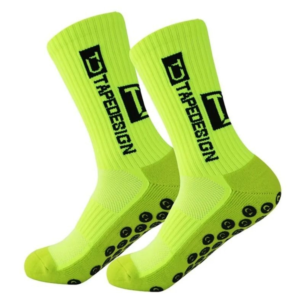 2025 AntiSlip Tape Football Socks HighPerformance MidCalf Soccer Grip NonSlip Sports Gear 15