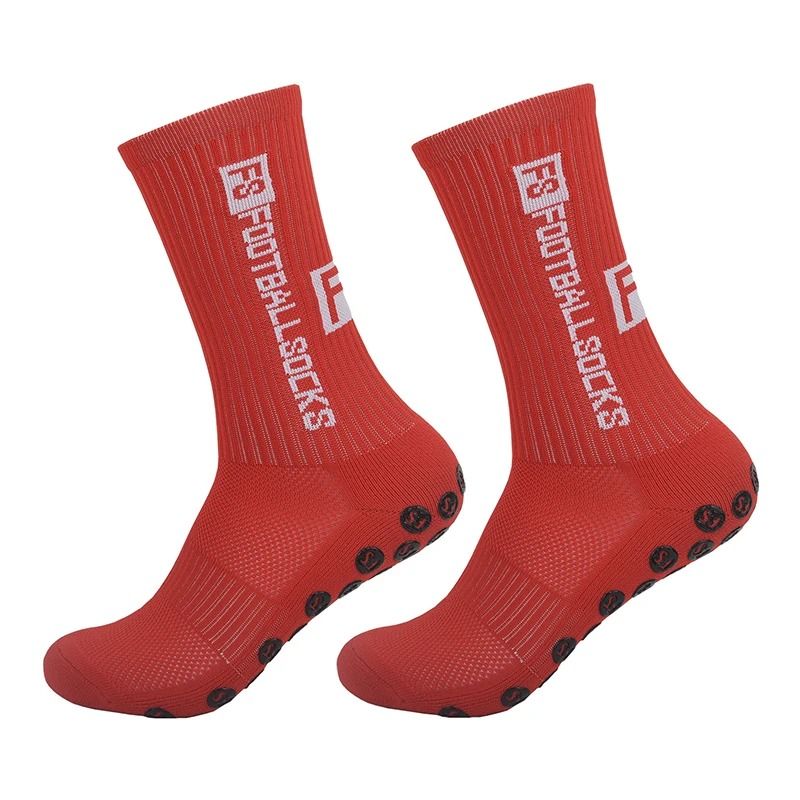2025 AntiSlip Tape Football Socks HighPerformance MidCalf Soccer Grip NonSlip Sports Gear 19
