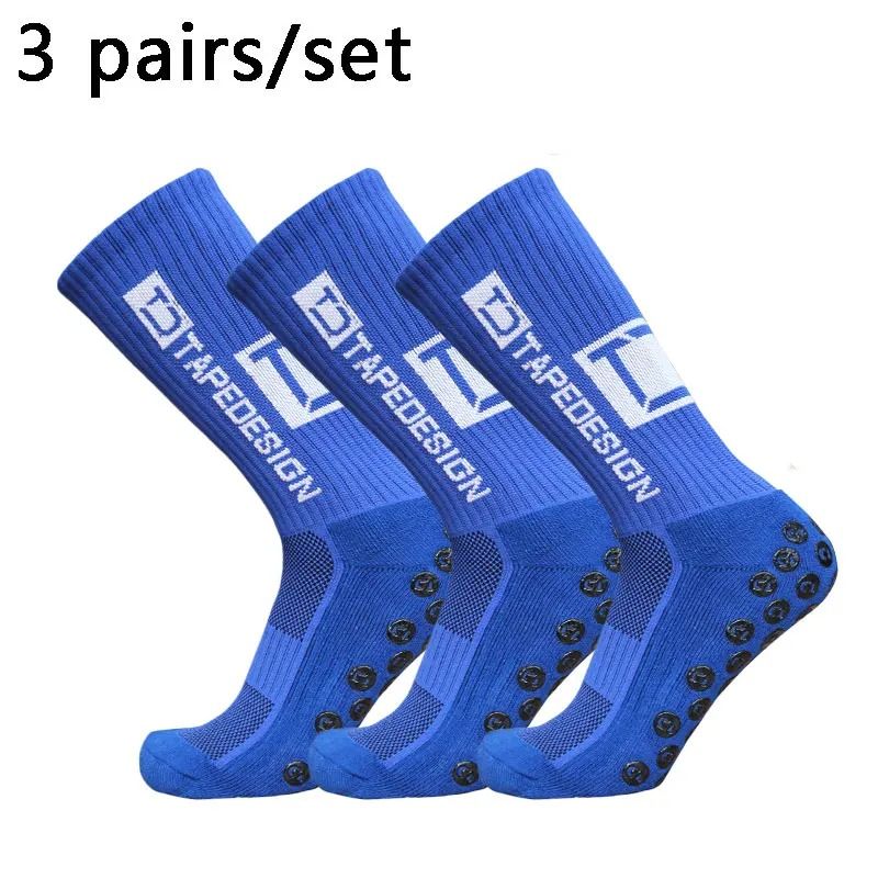 Professional AntiSlip Soccer Grip Socks HighPerformance 3Pair Set For Outdoor Sports Football Yog 6