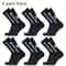 6 Pairs Professional Soccer Grip Socks Non Slip Silicone Bottom Breathable Football Sports Socks 7